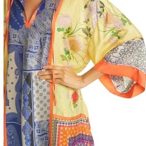 Johnny Was Silk Tunic Top